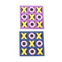 Travel kids board game desktop EVA tic tac toe game